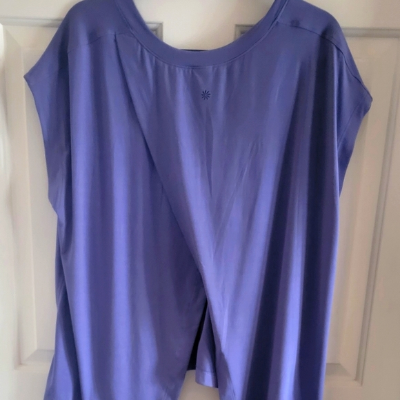 Athleta Explore Tee in Dark Adonis Blue - Picture 4 of 5